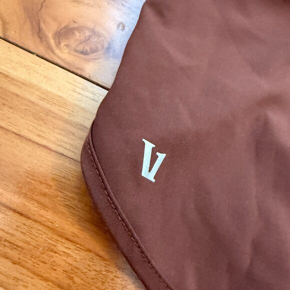 Women Vuori Vuori Clementine 4" Short Mid Rise Lined in Brick Size Extra Smal - Picture 3 of 10